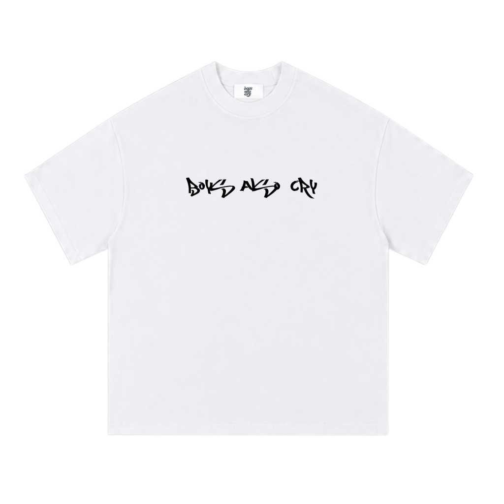''BALLS'' TEE WHITE/BLACK