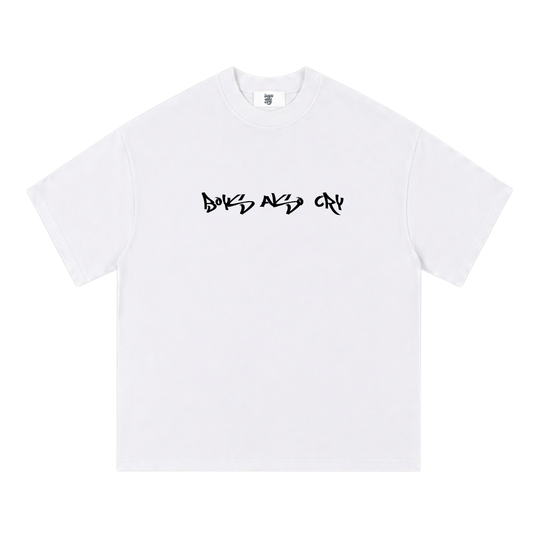 ''BALLS'' TEE WHITE/BLACK