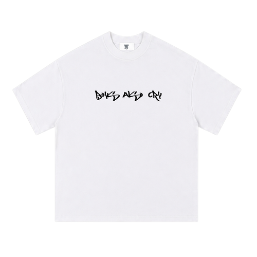 ''BALLS'' TEE WHITE/BLACK
